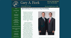 Desktop Screenshot of ficeklaw.com