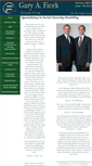Mobile Screenshot of ficeklaw.com